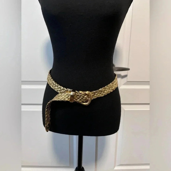 Unbranded | Gold Woven Belt | Size L - Picture 3 of 6